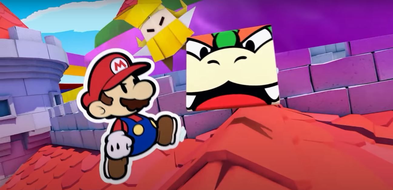 paper mario origami king bowser