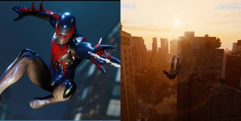 Low Gravity Spiderman ps4