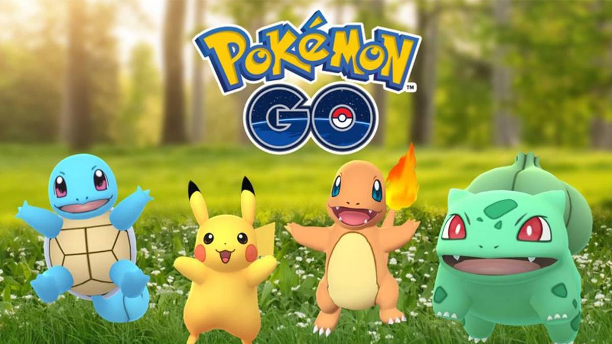 pokemon go gen 1 starters pikachu charmander bulbasaur squirtle niantic ios