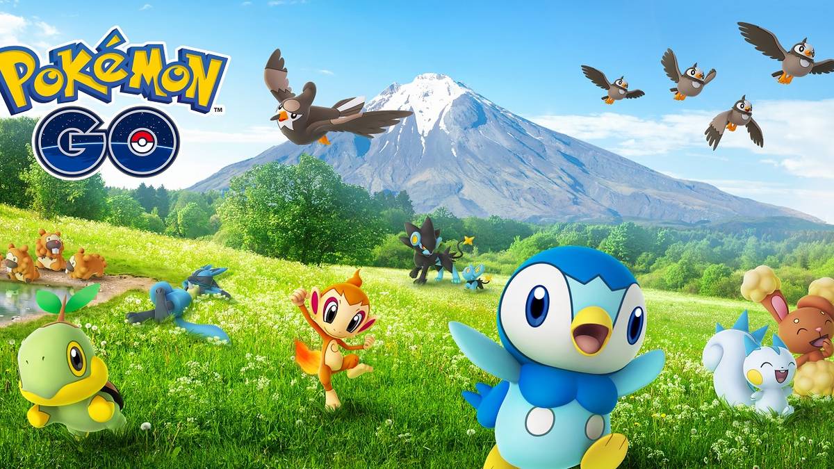 pokemon go gen 4 turtwig chimchar piplup