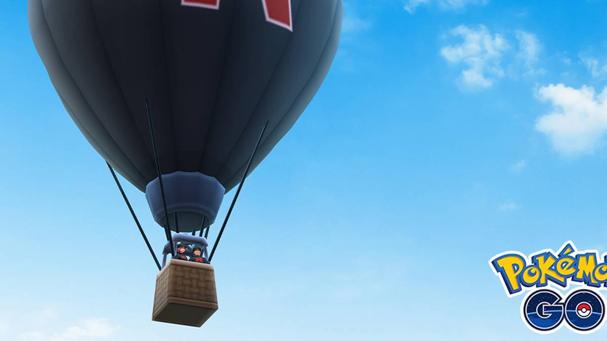 Pokemon hot air balloon