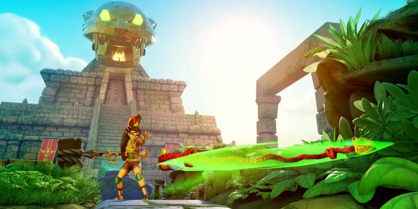 rocket arena jungle map