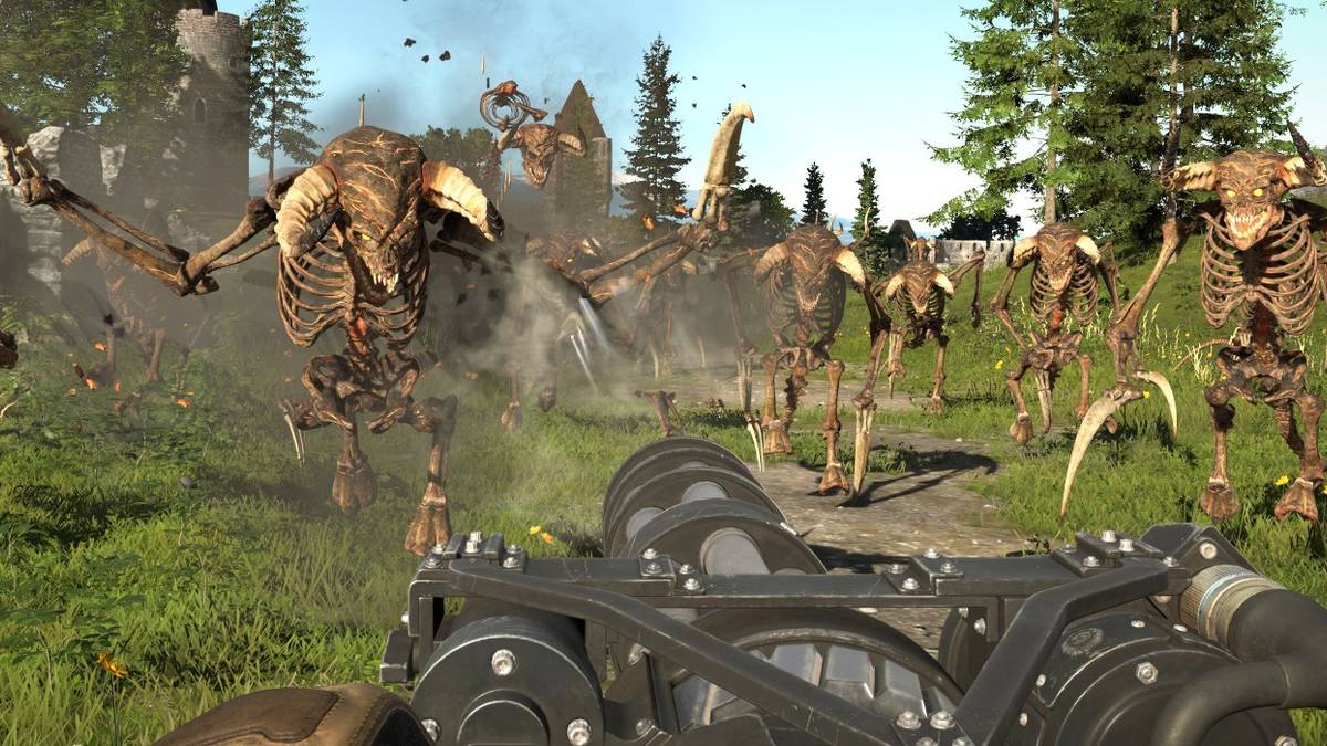 serious sam 4 monster horde gameplay