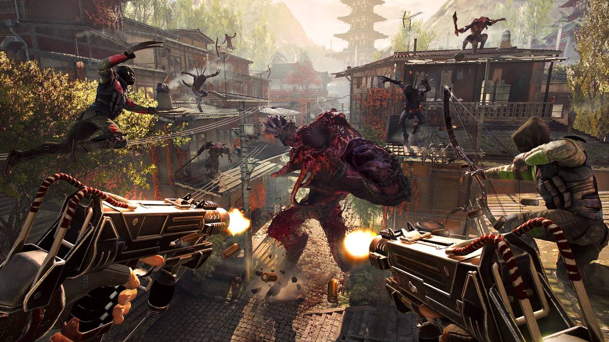 shadow warrior 2 dual-wielding gameplay