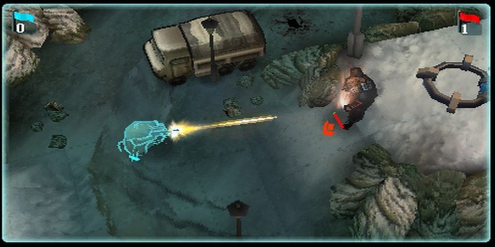 Солдат стреляет в Ghost Recon: Shadow Wars