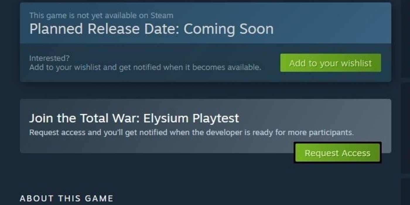 Steam is adding a playtest button