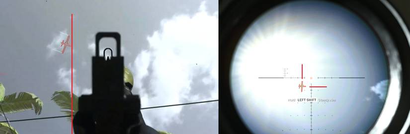 rocket launcher aiming image call of duty