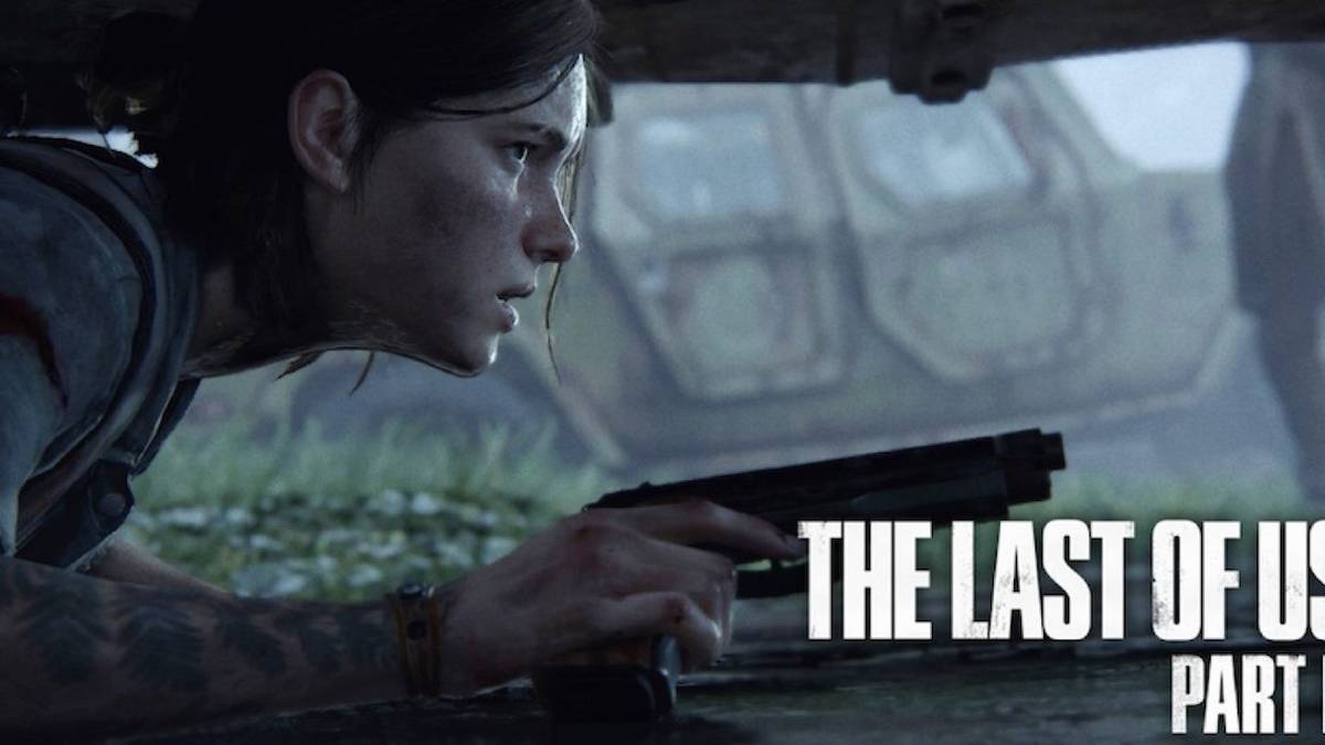 The Last of Us 2 Ellie hiding with a gun