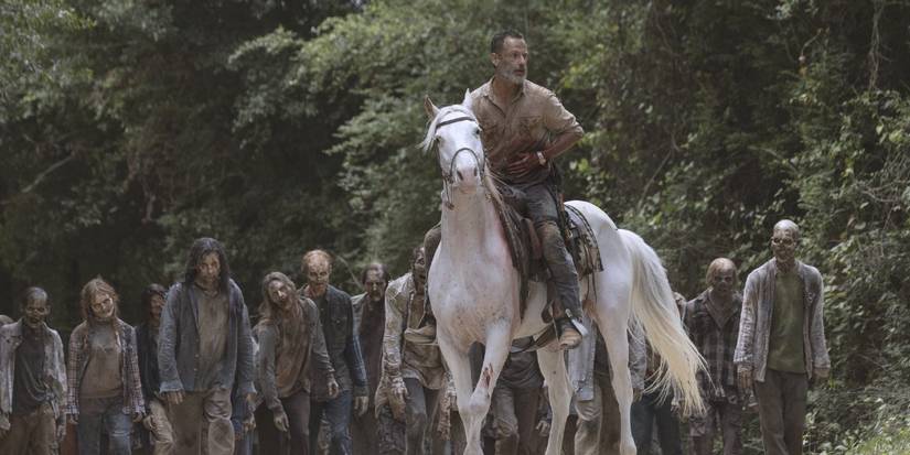 the walking dead rick grimes horse