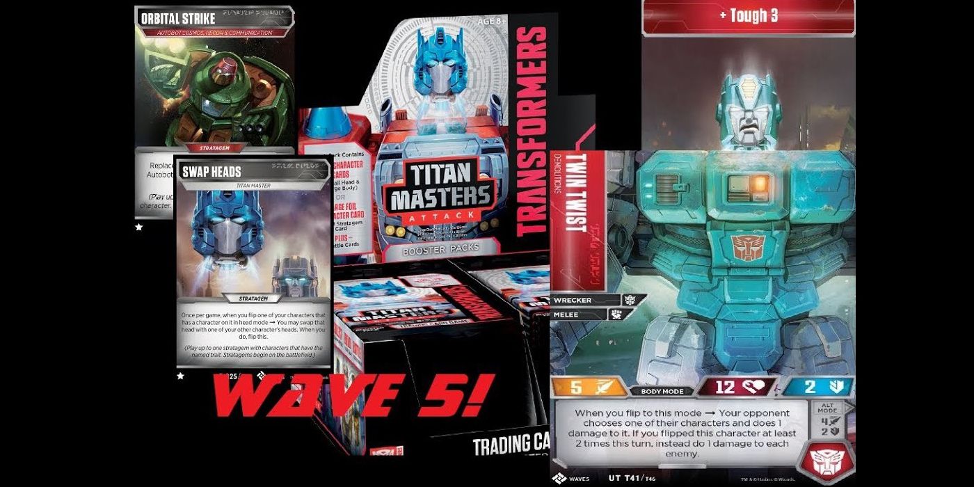 Transformers TCG Booster Titan Masters Attack booster box
