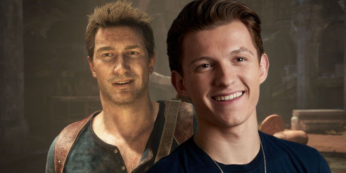 uncharted nathan drake tom holland