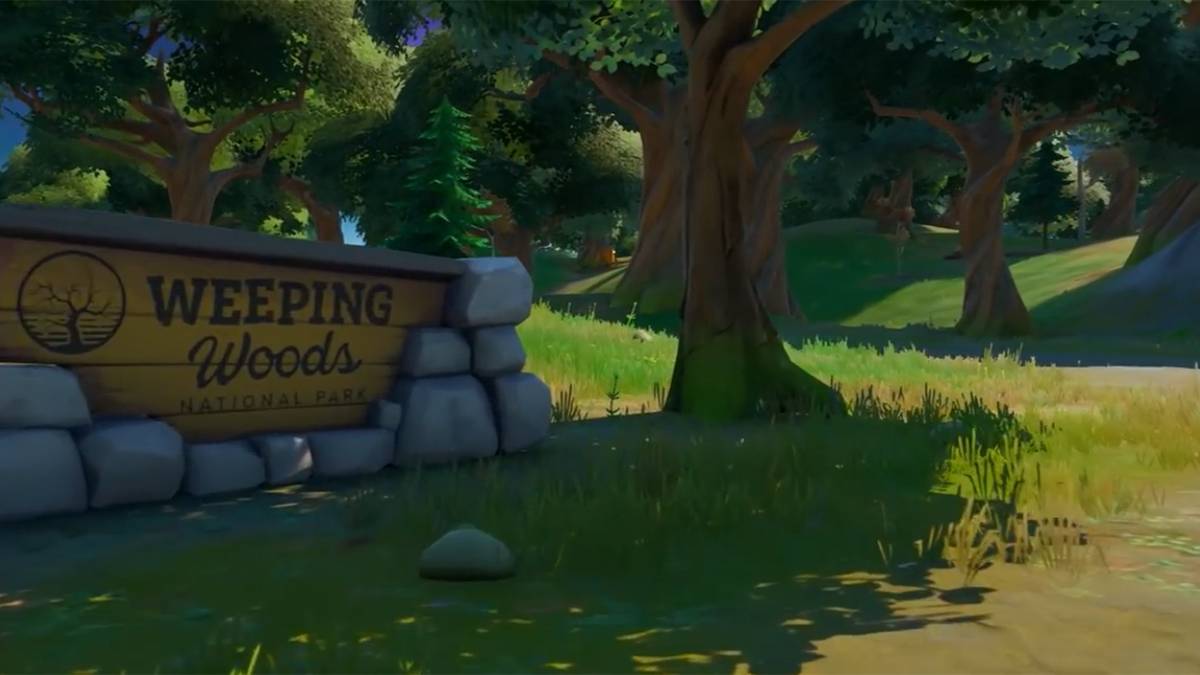 weeping woods fortnite