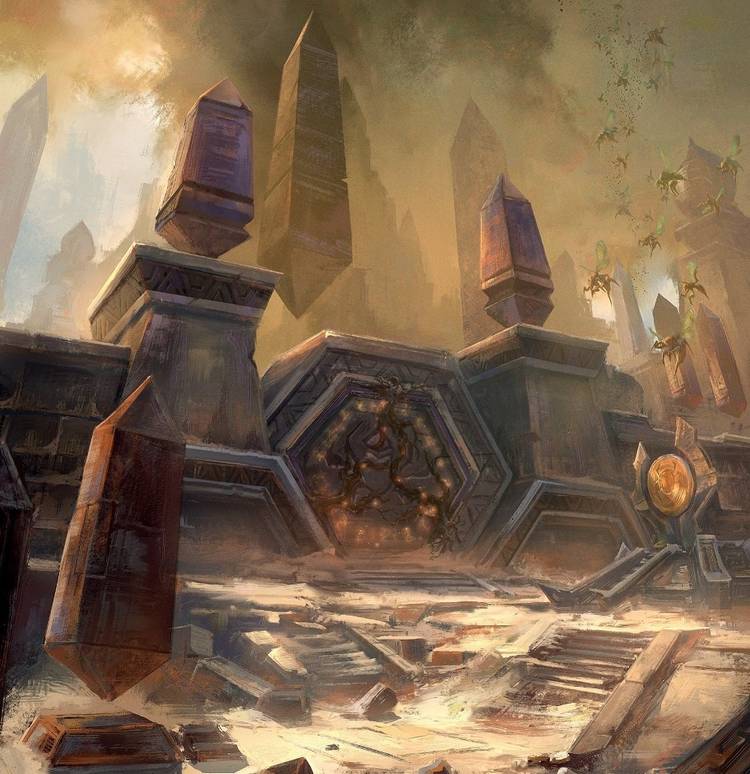 wow classic scarab wall and gong