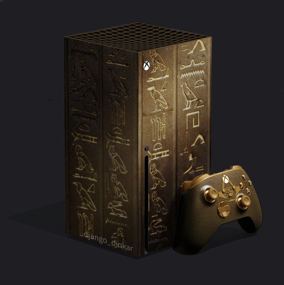 Xbox Series X Assassin's Creed Origins Limited Edition Console Design