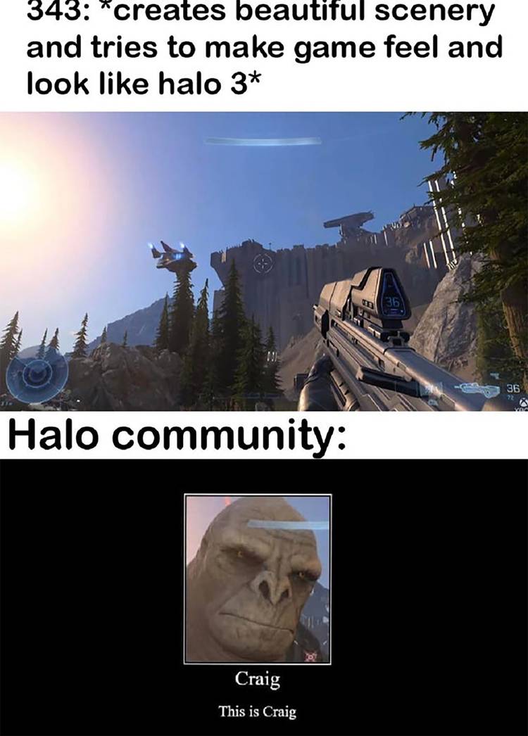 10 Hilarious Craig Memes Halo Infinite & Xbox Fans Need To See