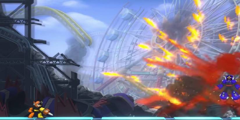 8- Mega Man 11 - Blast Man