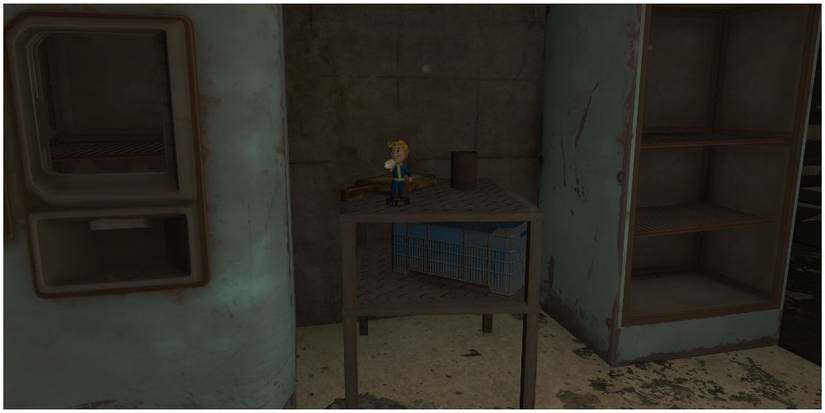 The energy bobblehead in Fort Hagen