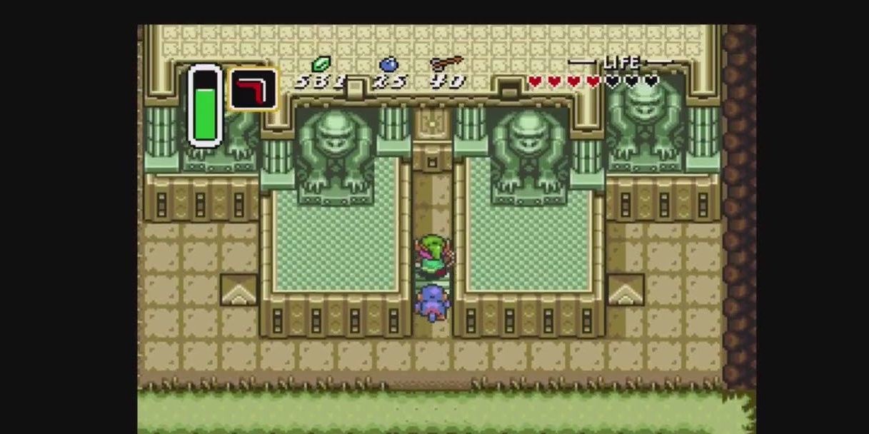 A Link to the Past Dark Palace Entrance