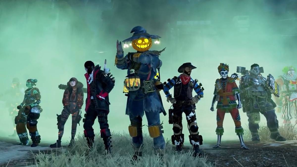 Apex Legends Fight or Fright Shadowfall Royale Halloween skins