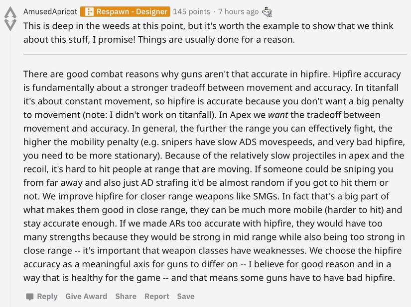 Apex Legends Season 6 Havoc hip-fire