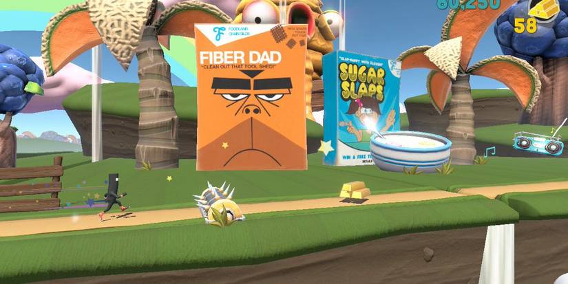 Bit Trip Runner3 Cereal Level