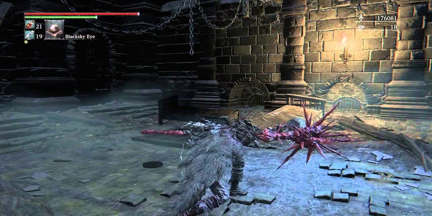 The Bloodletter trick weapon in Bloodborne
