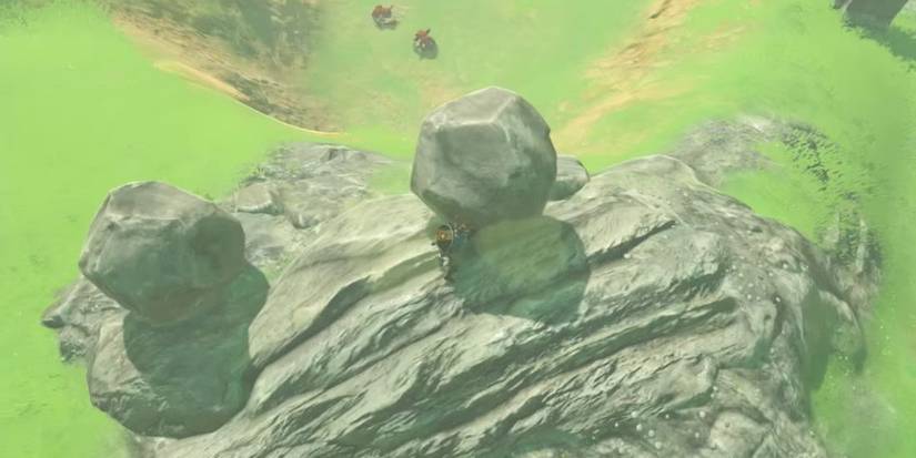 Breath of the wild boulders