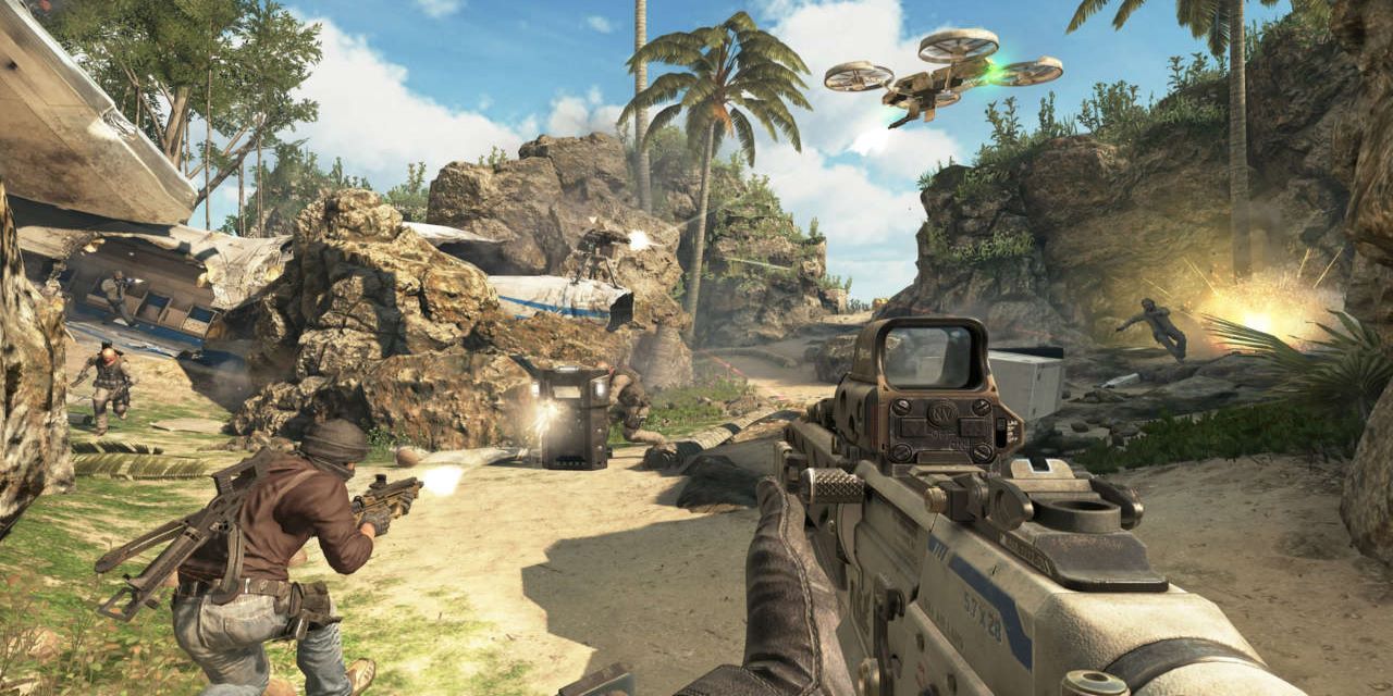 Call Of Duty Black Ops II In Game Screenshot