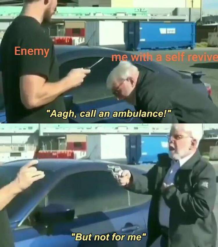 Call an ambulance warzone meme