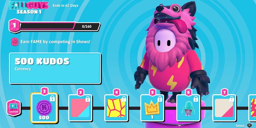 Cosmetic options fall guys