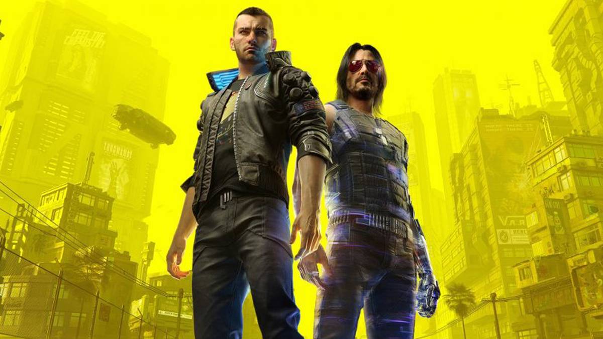 Cyberpunk 2077 V and Johnny Silverhand