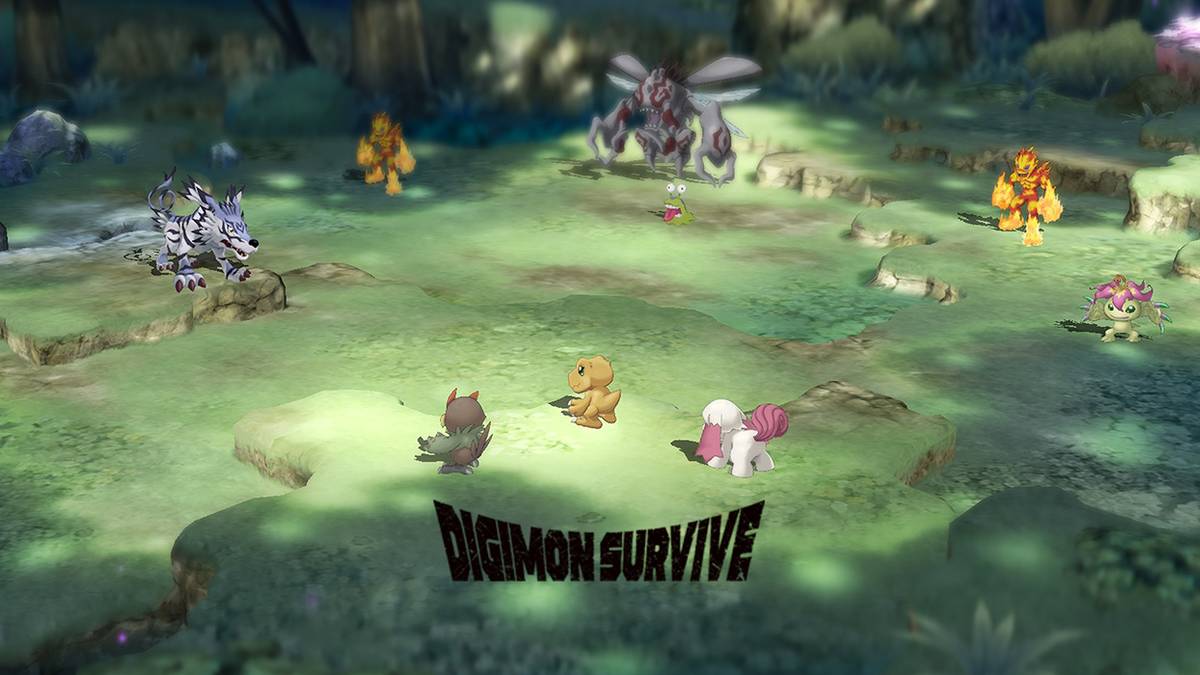Digimon Survive in-game battle