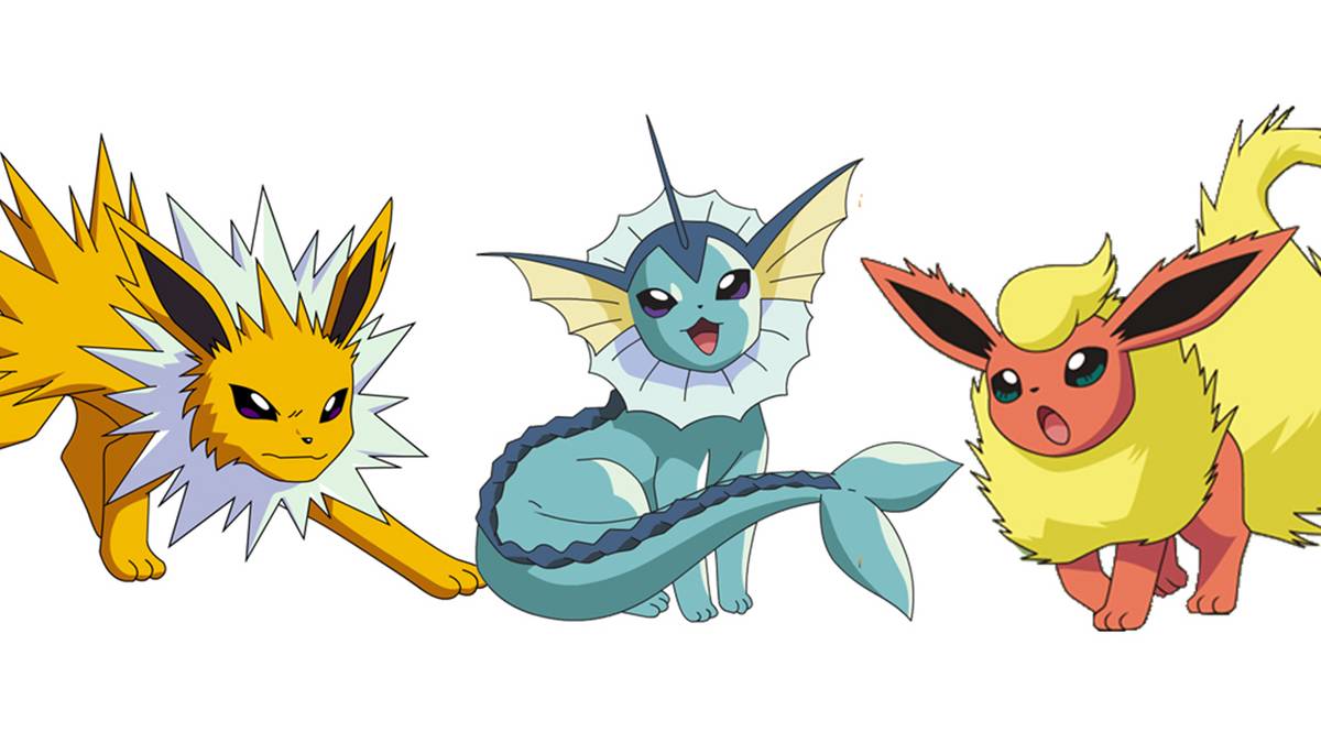 Pokemon Fan Makes First Generation Eeveelutions Out of Paper, image size:1200x675