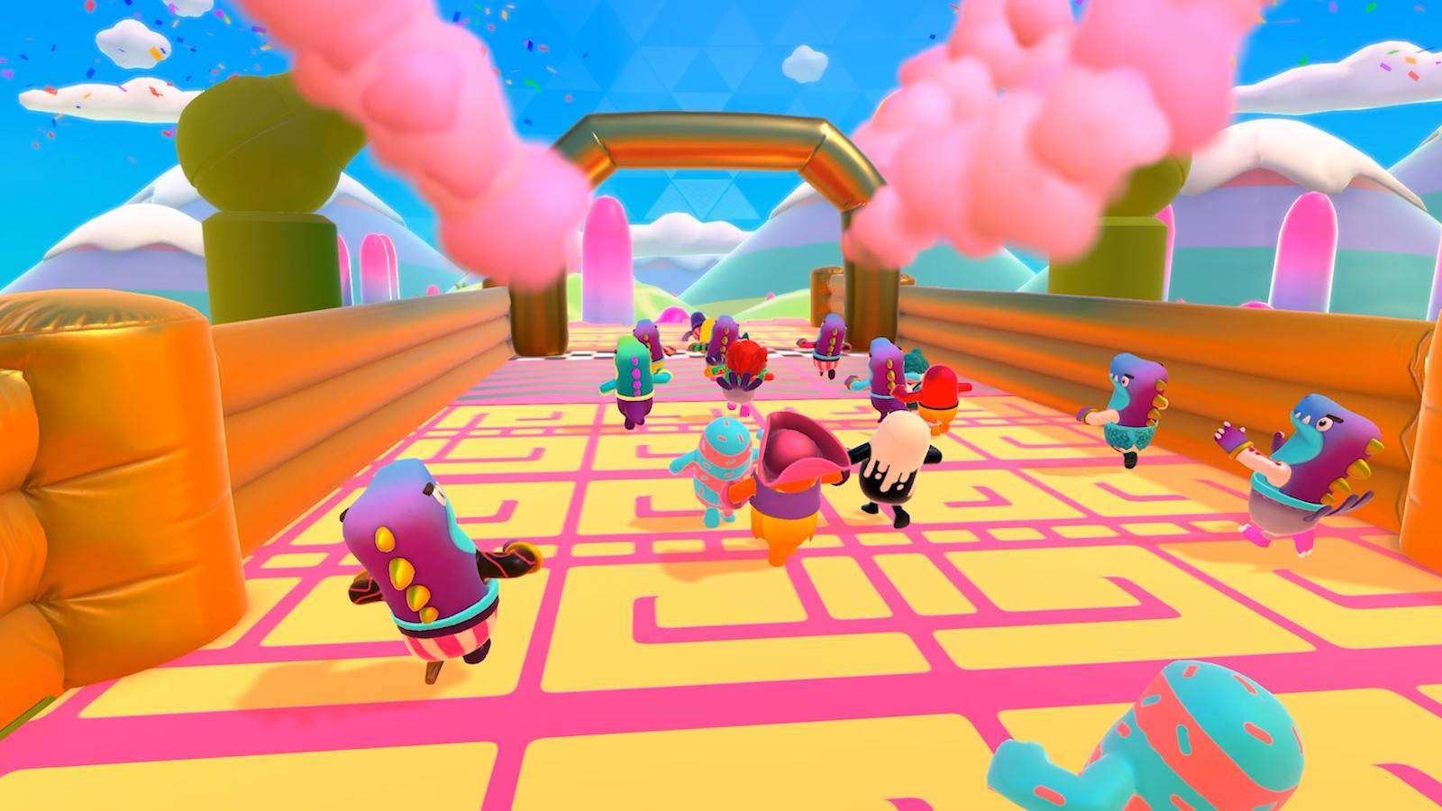 Fall guys finish line winning