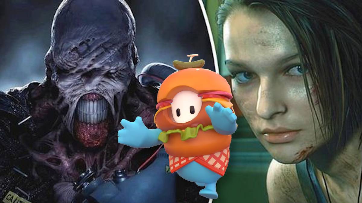 RE3 now has a Fall Guys Mod called Jilly Bean