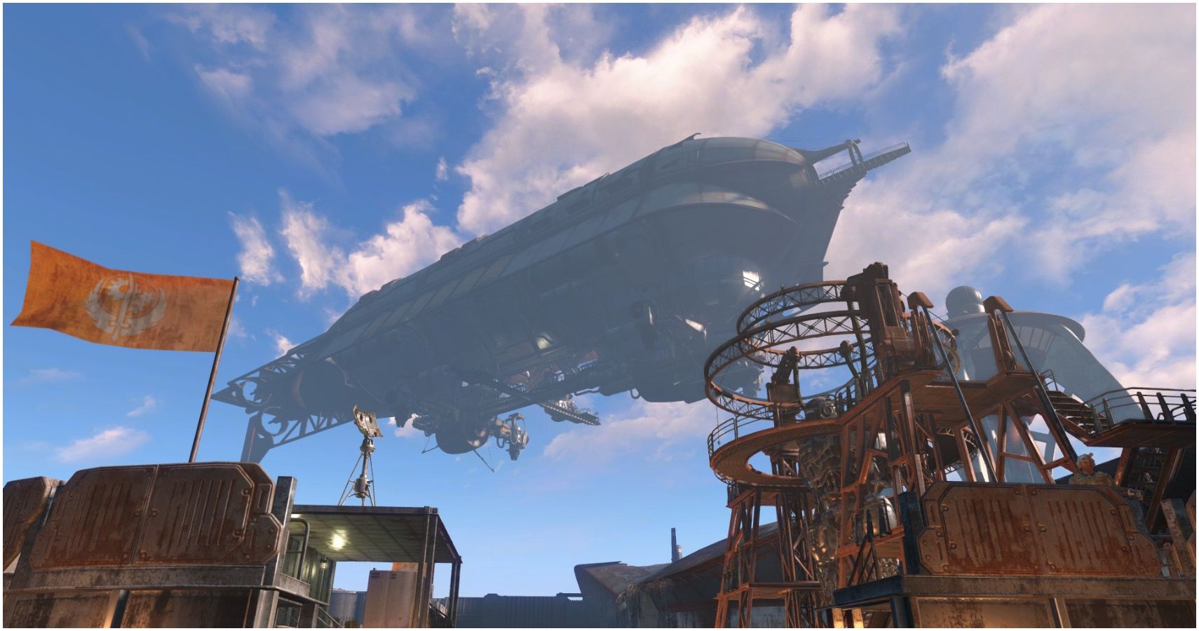 Brotherhood of Steel flagship in Fallout 4