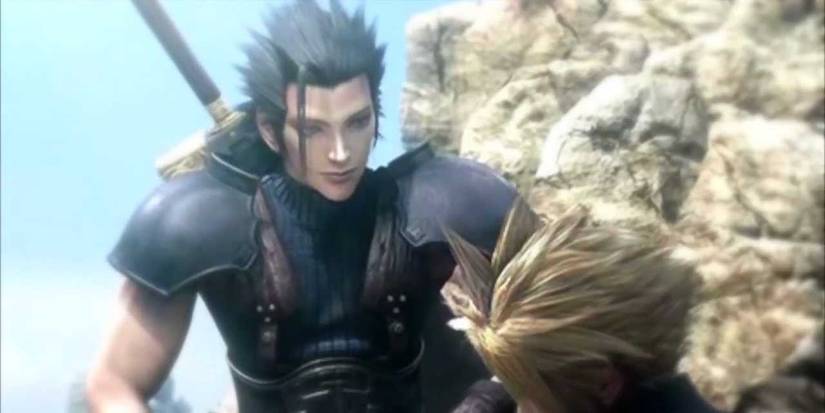 Cloud and Zack in Final Fantasy VII Remake