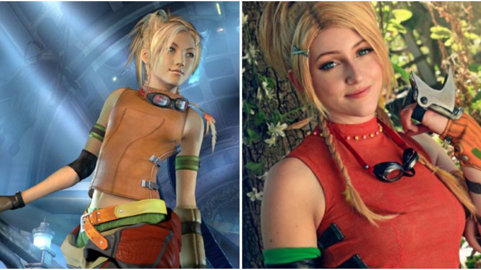 Ga Rikku Rikku X 2 Cosplay