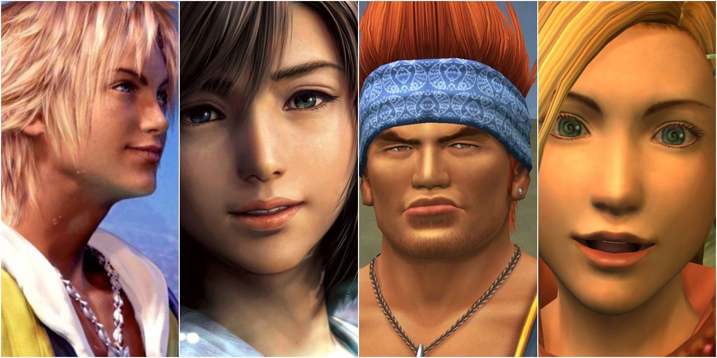 Main characters  Final fantasy x, Character, Main characters