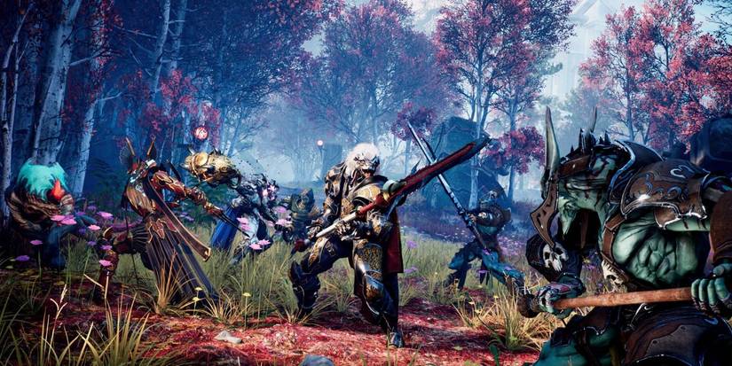 godfall battle in forest