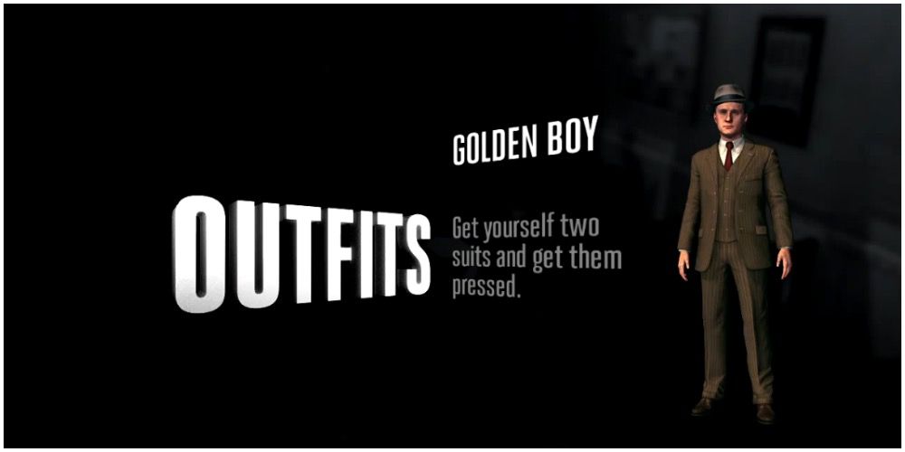 Golden Boy being selected as an outfit