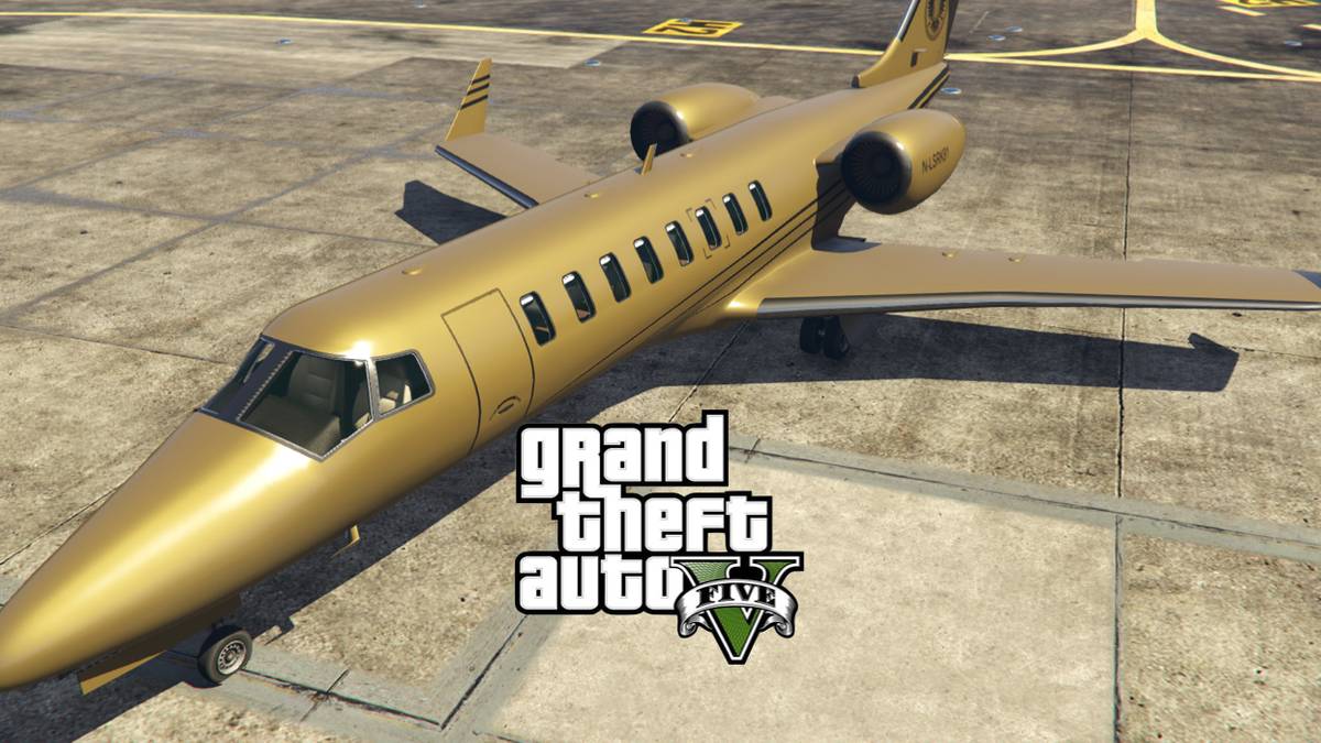 Buckingham Luxor Deluxe Airplane from Grand Theft Auto 5