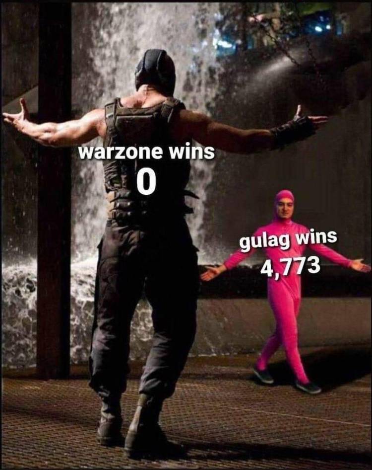 Gulag wins warzone meme
