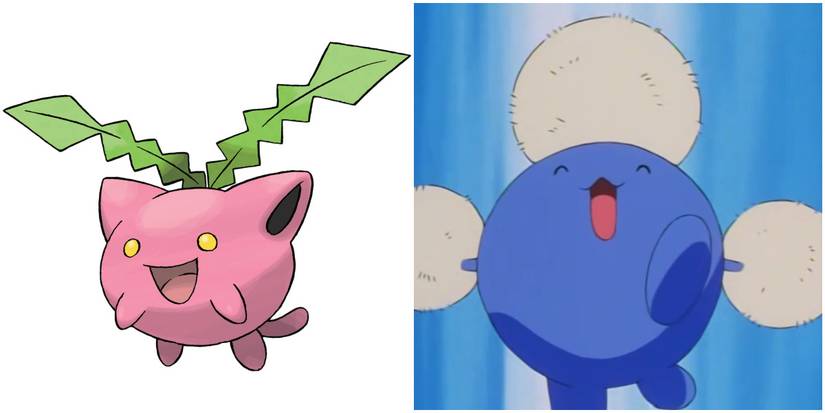 Hoppip and Jumpluff