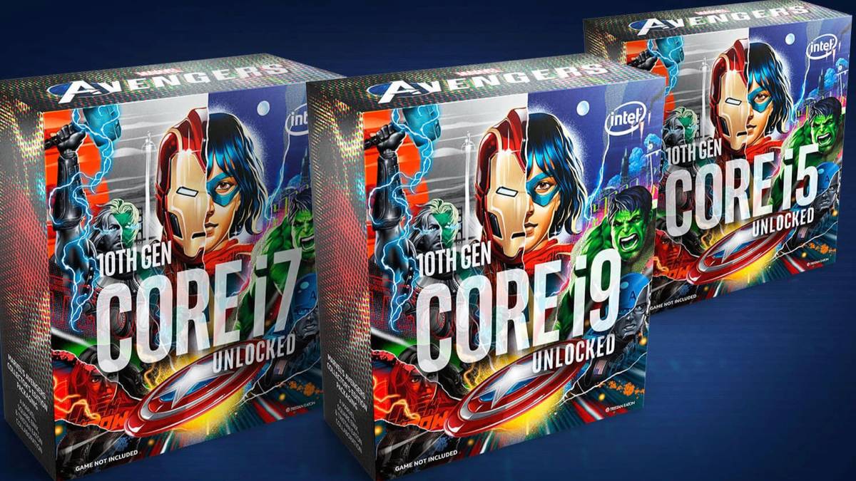 Marvel Windows Intel Intel's Marvel's Avengers CPU's Feature Avengers Packaging But Not the Game