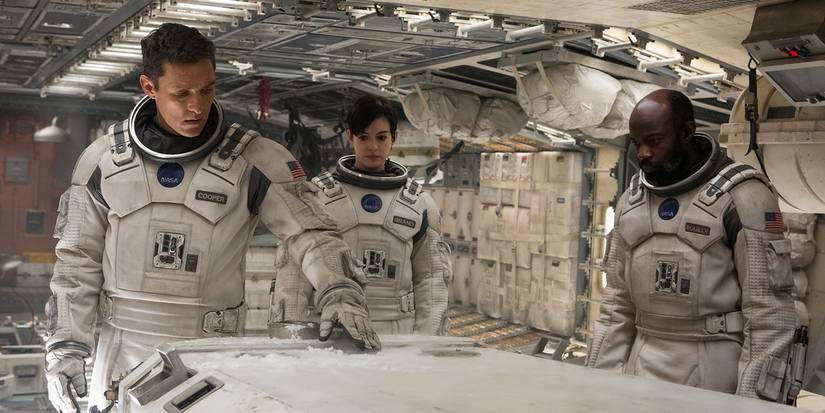 Interstellar Matthew McConaughey Anne Hathaway