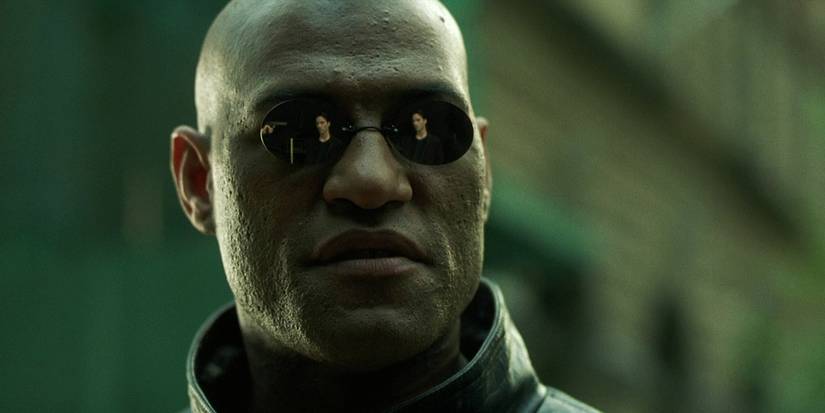 Laurence Fishburne as Morpheus in The Matrix