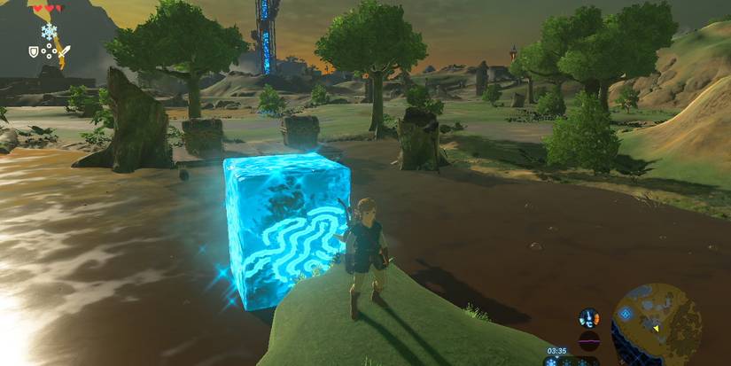 Legend of Zelda Breath of the Wild Great Plateau Muddy Pond