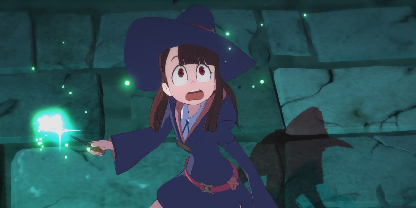 Witch with wand