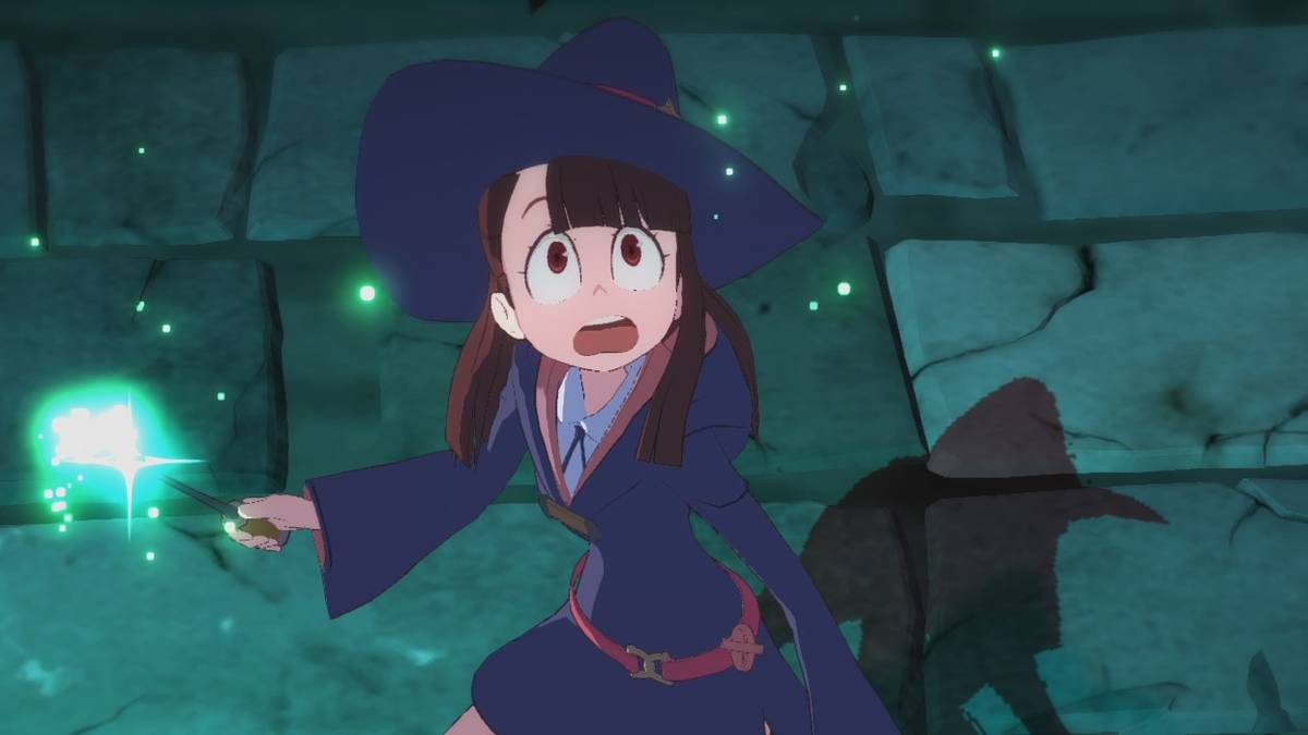 Witch with wand